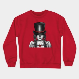 Victorian Girl Crewneck Sweatshirt